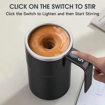 Magic Stirring Coffee Mug